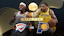 Composite creation of NBA Finals Game 5 between Indiana and Oklahoma City.
