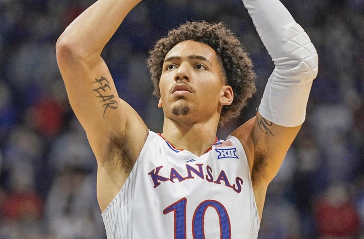 Jalen Wilson Kansas Jayhawks College Basketball