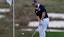 Team USA golfer Patrick Cantlay chips on the 18th hole.