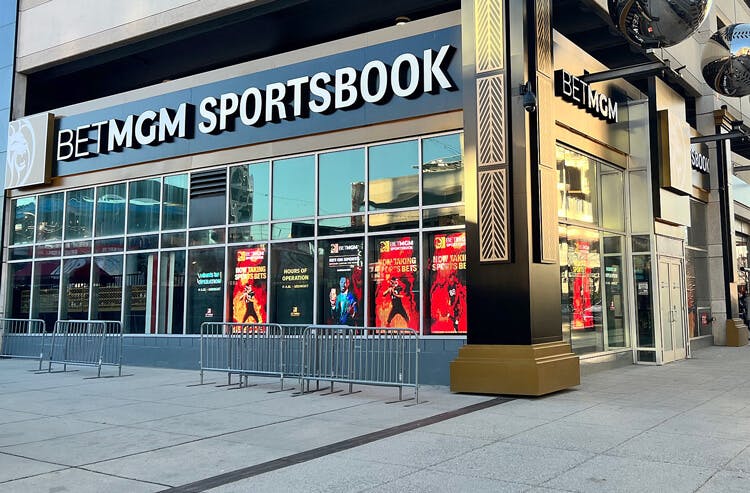 BetMGM sportsbook storefront