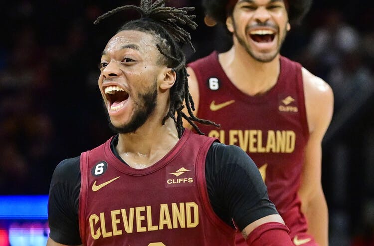 Darius Garland Jarrett Allen Cleveland Cavaliers NBA