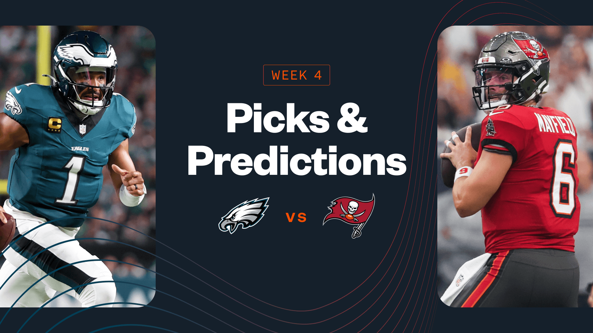 Eagles vs Buccaneers Predictions, Picks & Best Bets for NFL Week 4 Today
