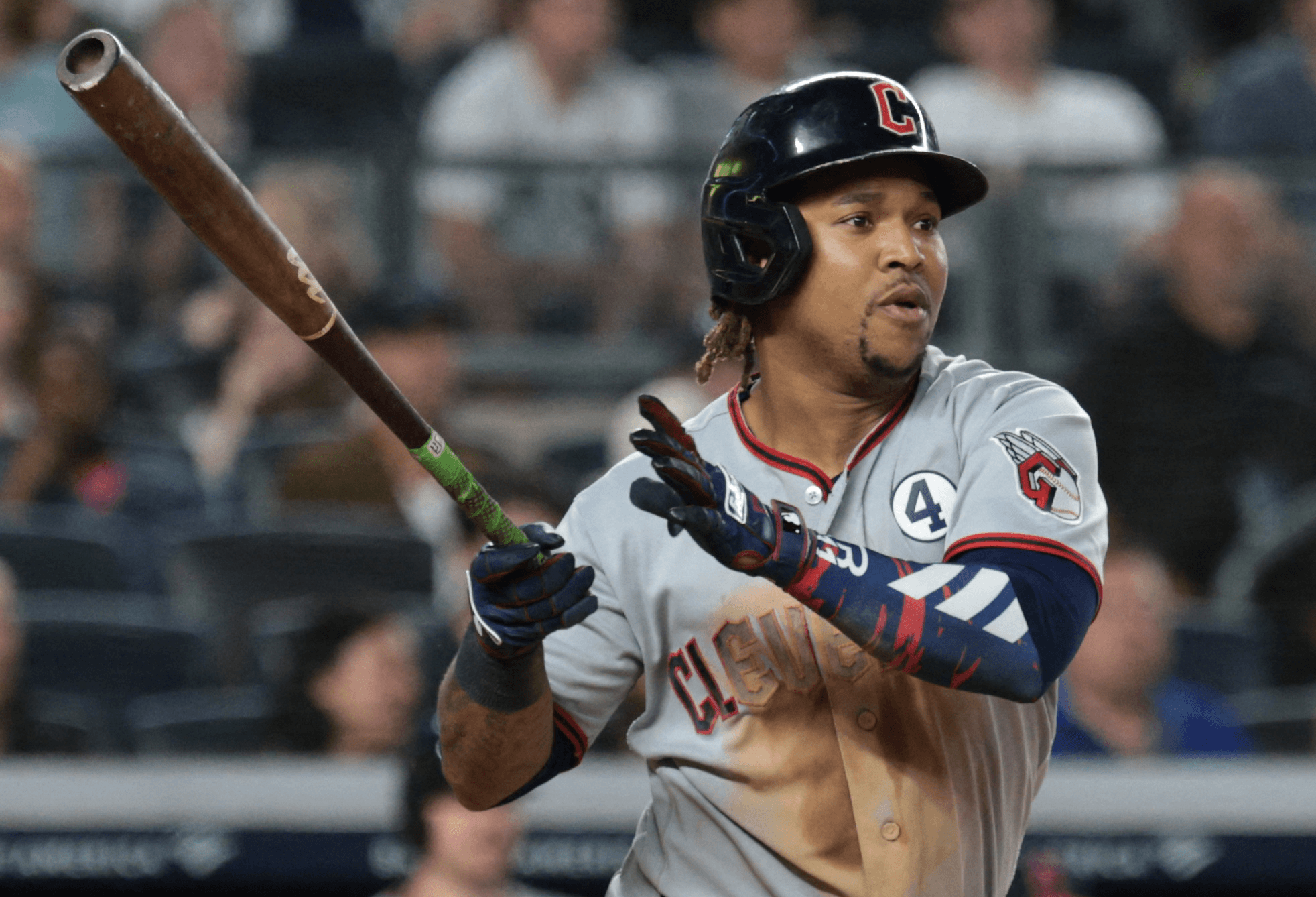 Jose Ramirez of the Cleveland Guardians MLB