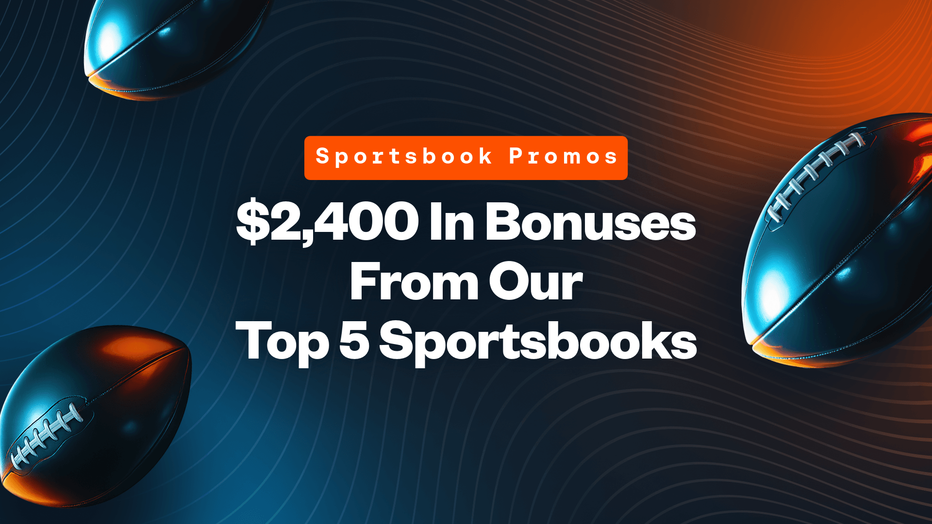 Claim sportsbook welcome bonuses by signing up today!