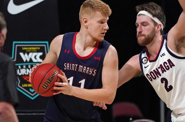 Matthias Tass St. Mary's Gaels college basketball