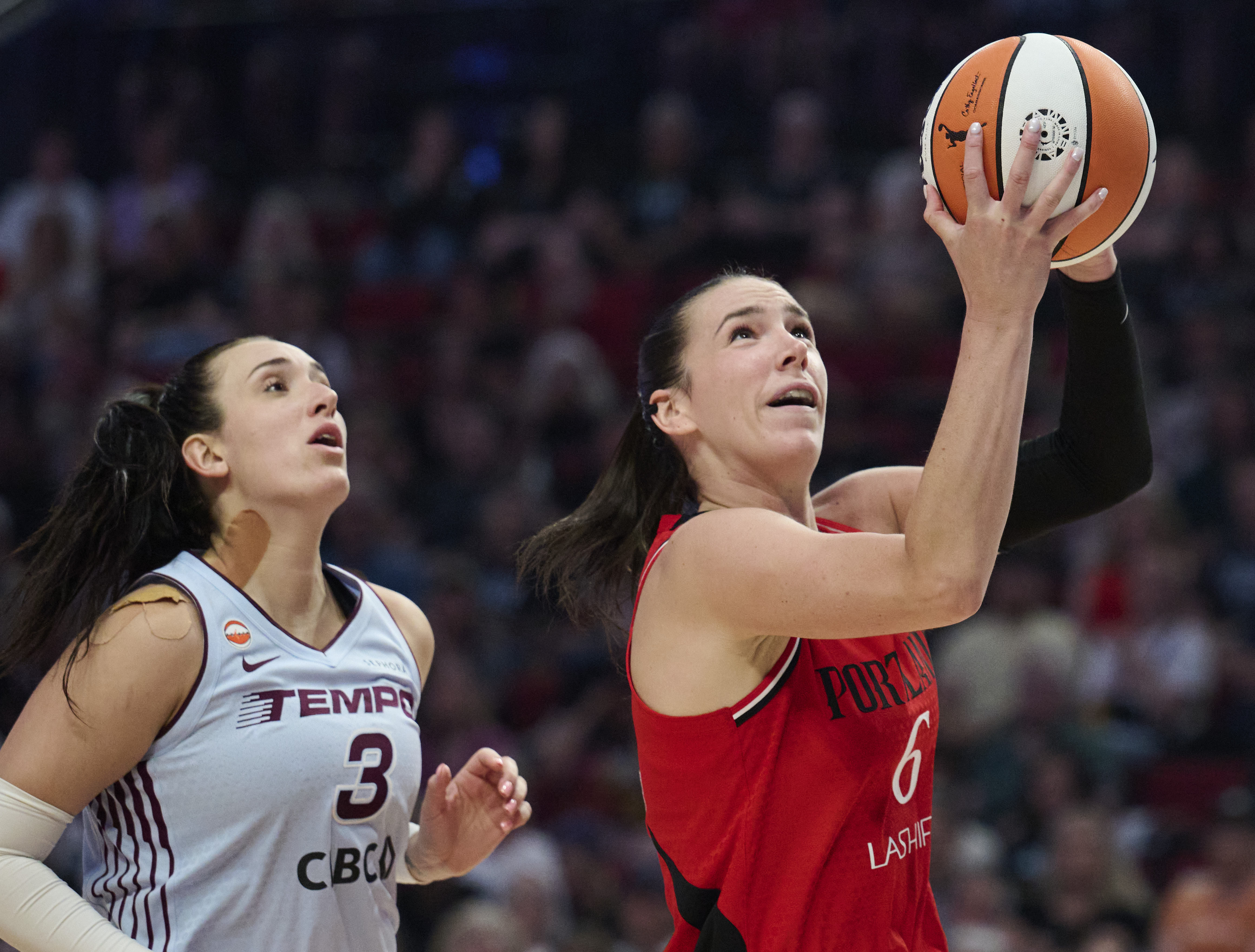 Bridget Carleton of the Portland Fire WNBA