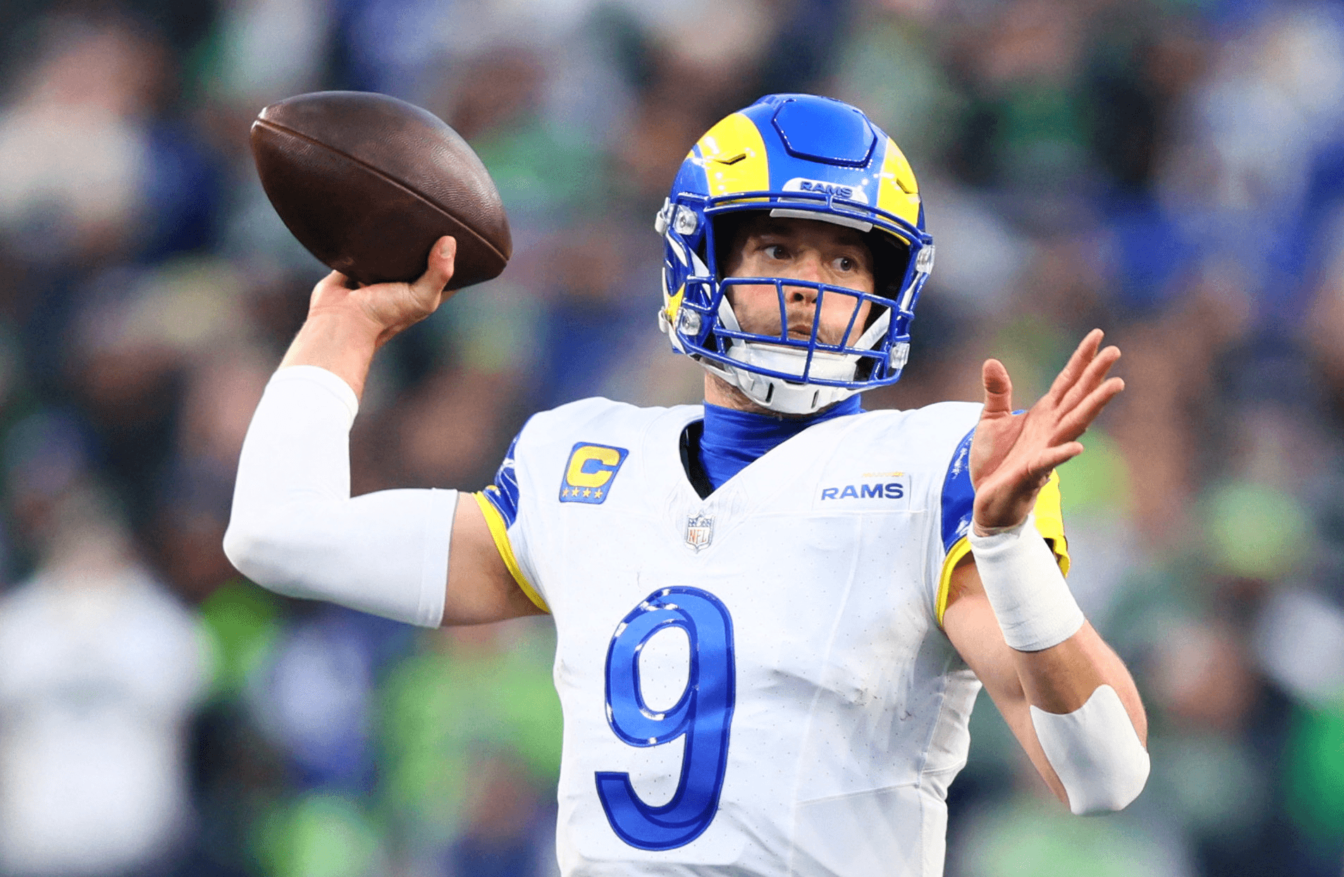 Matthew Stafford of the Los Angeles Rams NFL