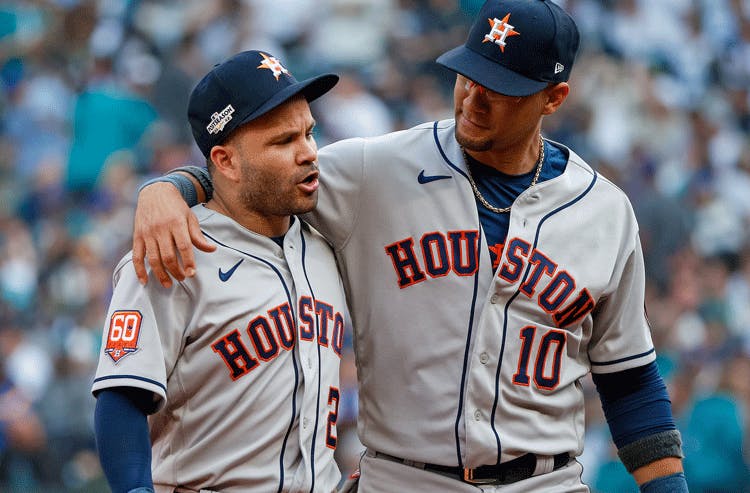 Jose Altuve Yuli Gurriel Houston Astros MLB EV Analytics