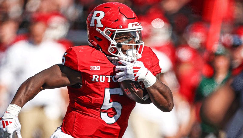 Kyle Monangai Rutgers Scarlet Knights Big Ten college football