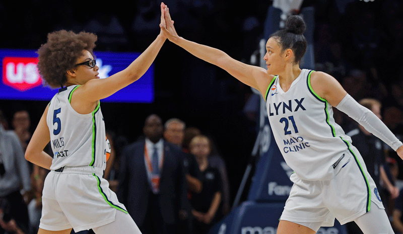 Kayla McBride Olivia Miles Minnesota Lynx WNBA