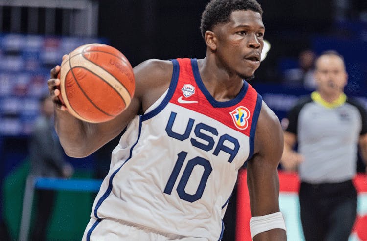 Team USA FIBA Basketball World Cup star Anthony Edwards