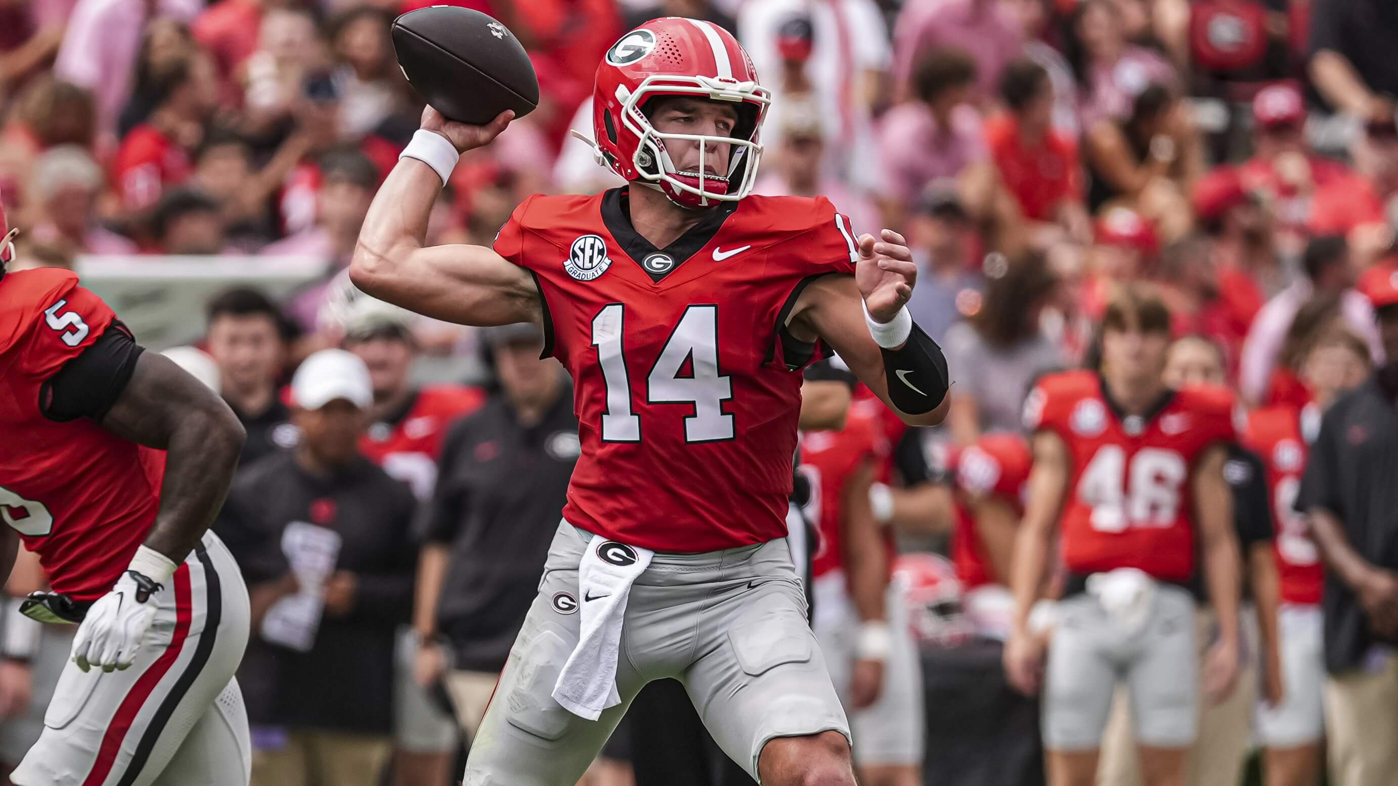 Gunner Stockton Georgia Bulldogs NCAAF