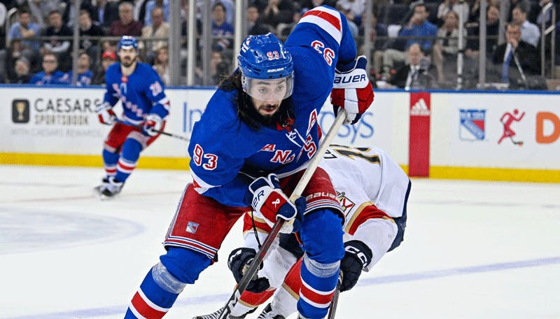 Mika Zibanejad New York Rangers NHL