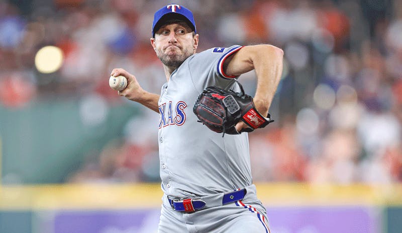 Max Scherzer Texas Rangers MLB