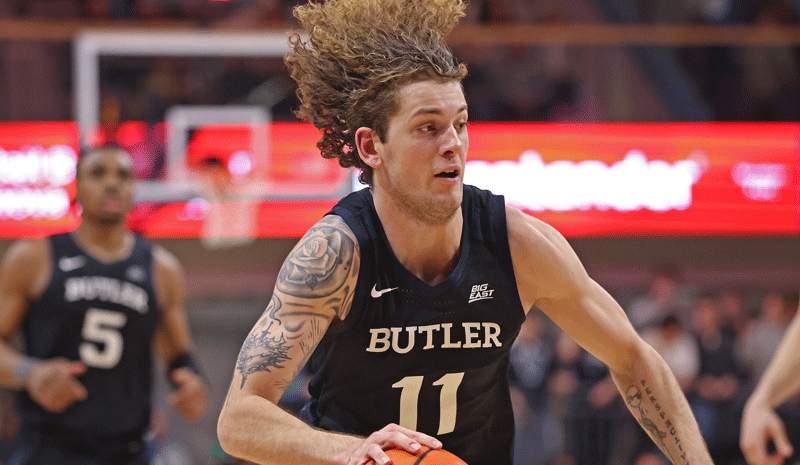 Finley Bizjack Butler Bulldogs NCAA College Basketball