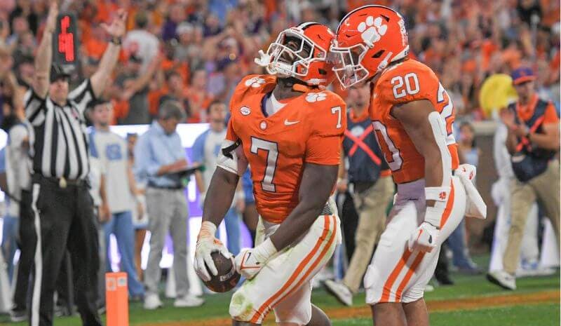 Phil Mafah Clemson Tigers NCAAF