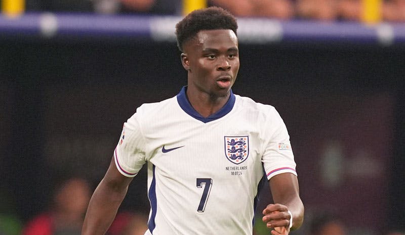 Bukayo Saka England Euro 2024