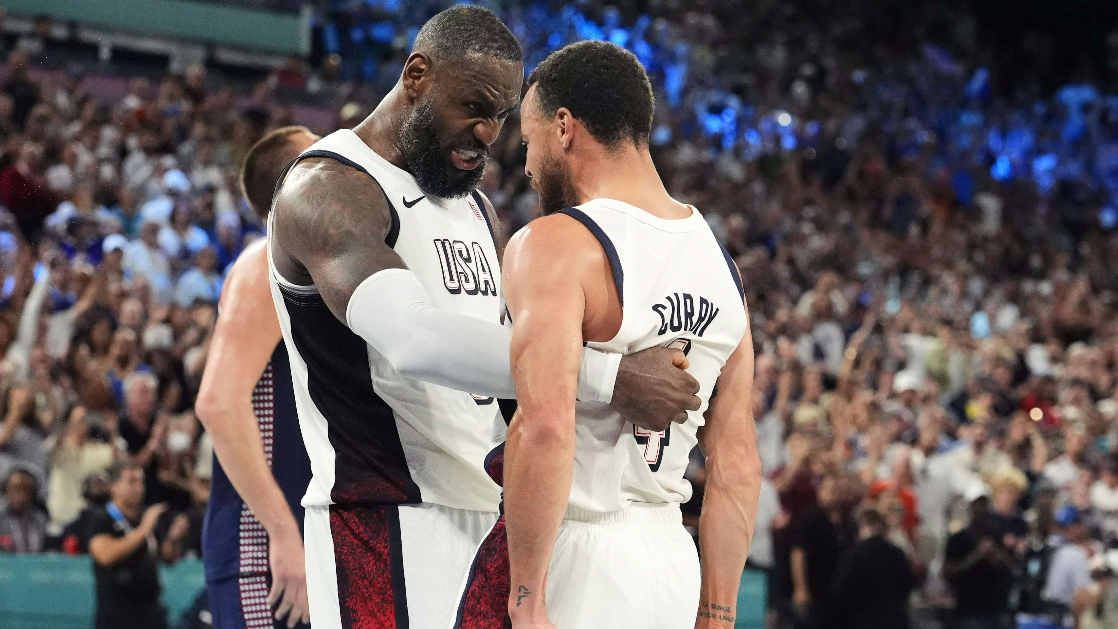 LeBron James Team USA Olympic men's basketball