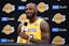 os Angeles Lakers forward LeBron James (23) during media day at UCLA Health Training Center.