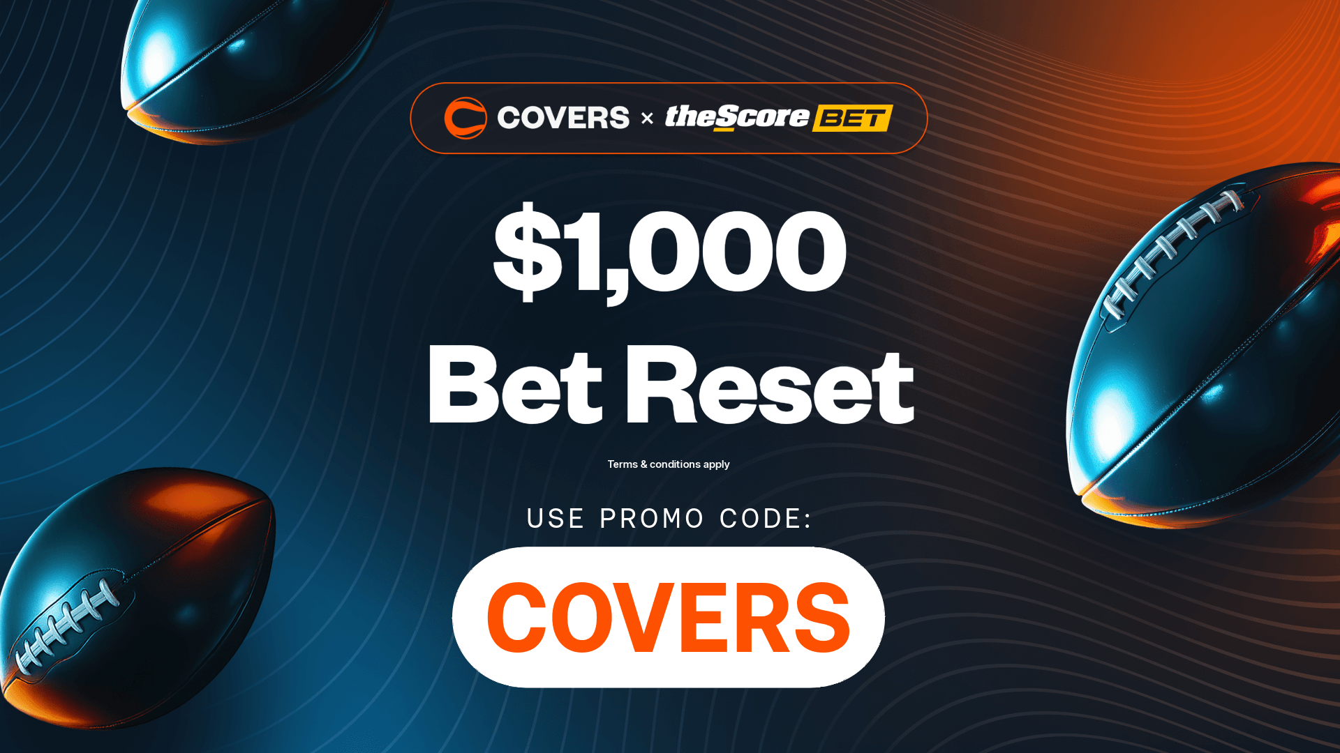 theScoreBet Promo Code COVERS: Get up to $1,000 Bet Reset for Lions vs. Bills