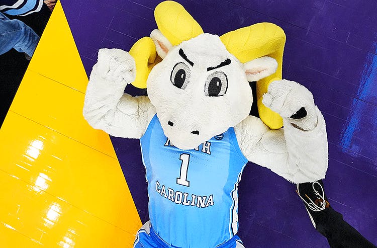 North Carolina Tar Heels Mascot