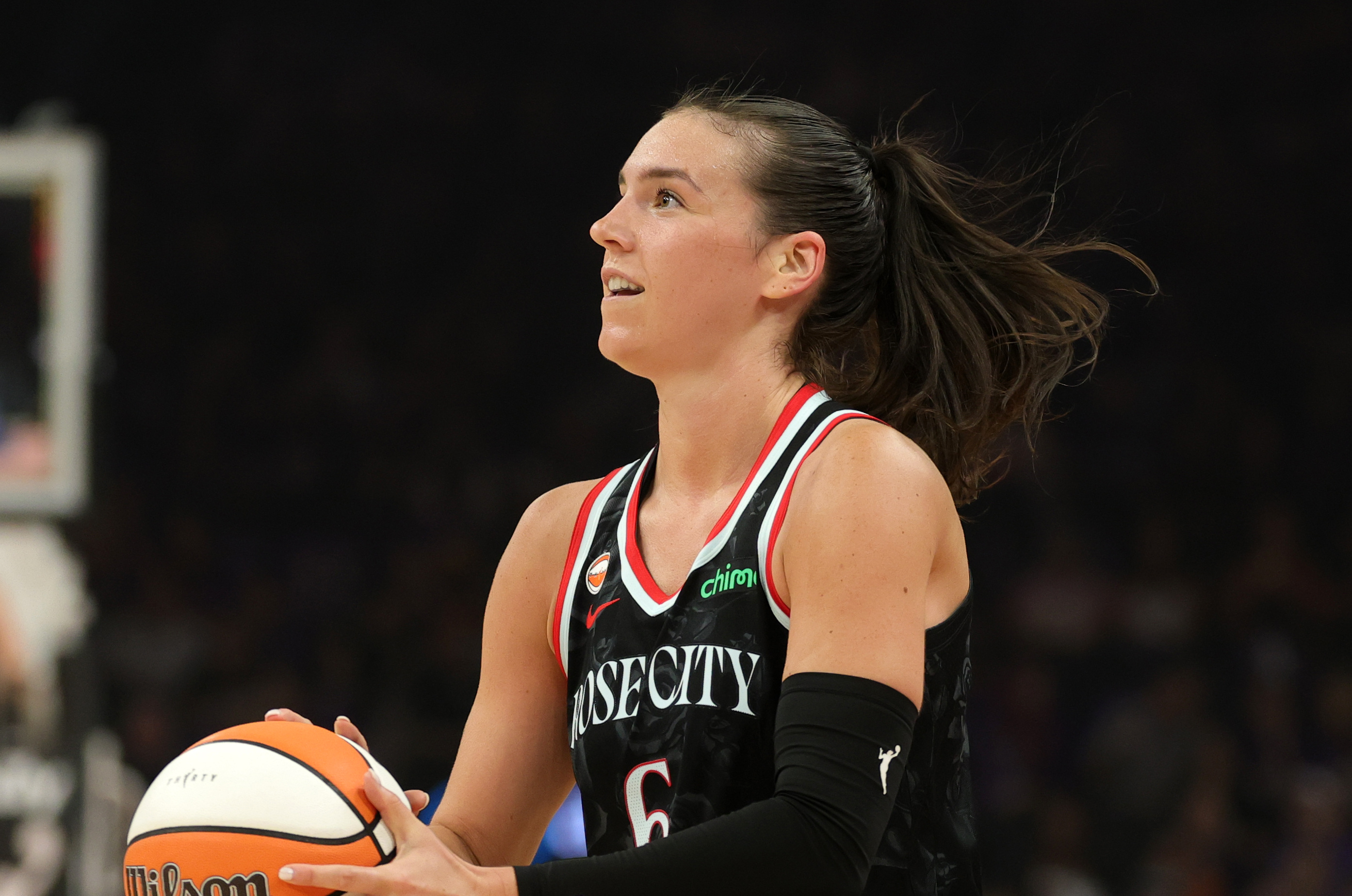 Bridget Carleton of the Portland Fire WNBA