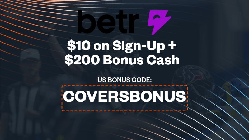 Betr Picks Promo 'COVERSBONUS': Claim $10 on Sign-Up + $200 Bonus Cash For Buccaneers vs Texans