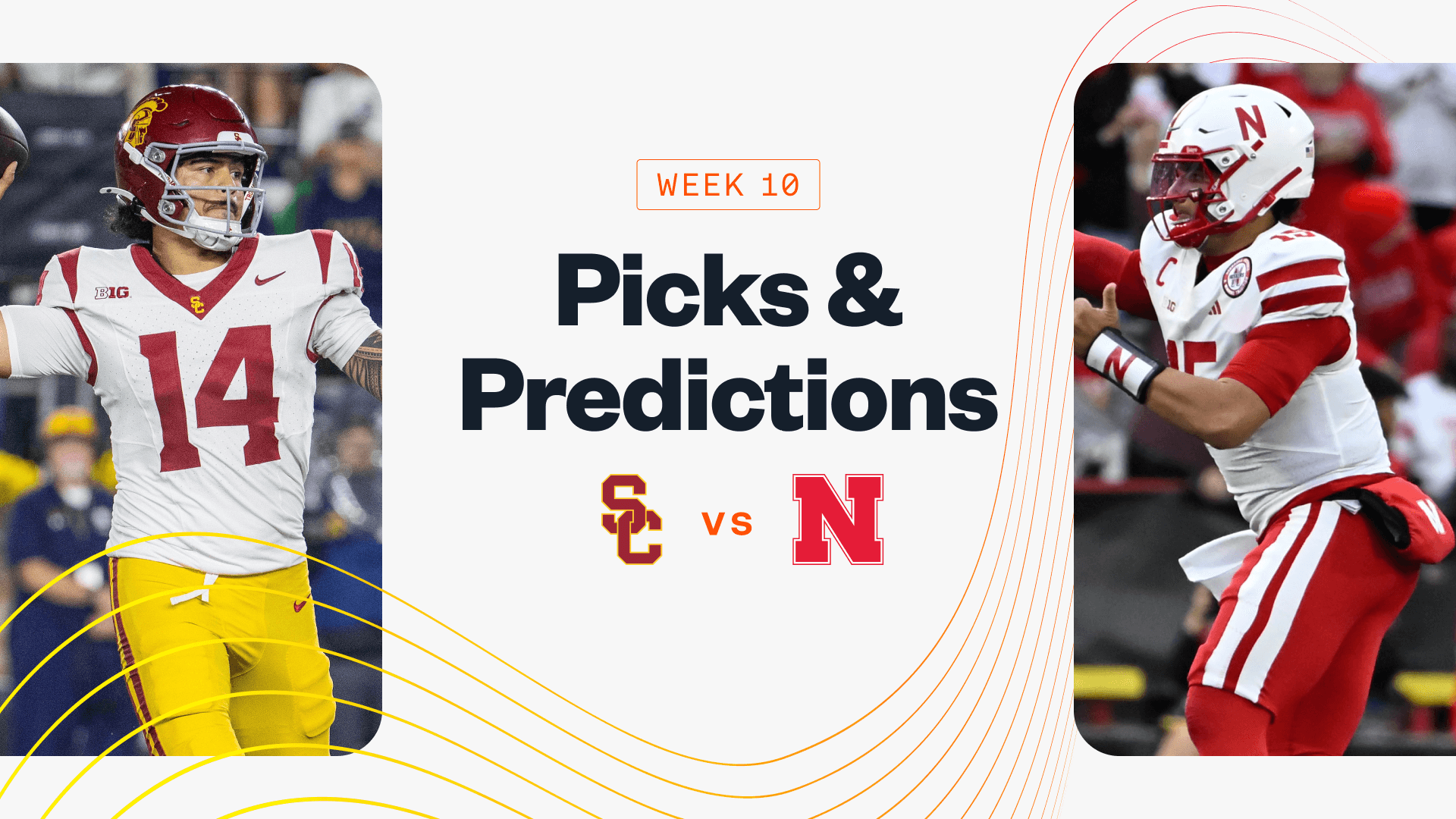 USC vs Nebraska Prediction, Picks & Odds for Tonight — College Football Week 10