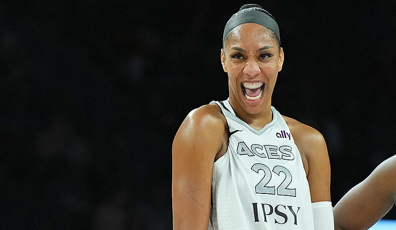 A'ja Wilson Las Vegas Aces WNBA