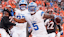 Detroit Lions running back David Montgomery (5) runs for a touchdown against Cincinnati Bengals during the second half at Paycor Stadium in Cincinnati on Sunday.