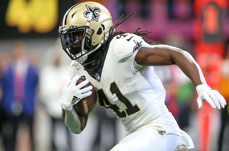 Alvin Kamara New Orleans Saints NFL prop picks