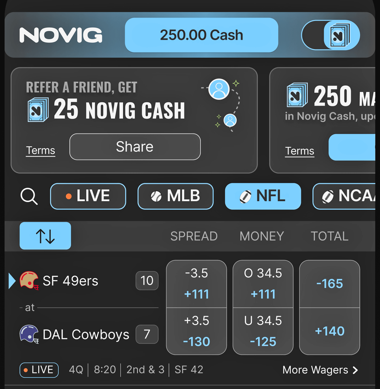 How To Bet - Novig to Launch Nationally in 42 States Across U.S.