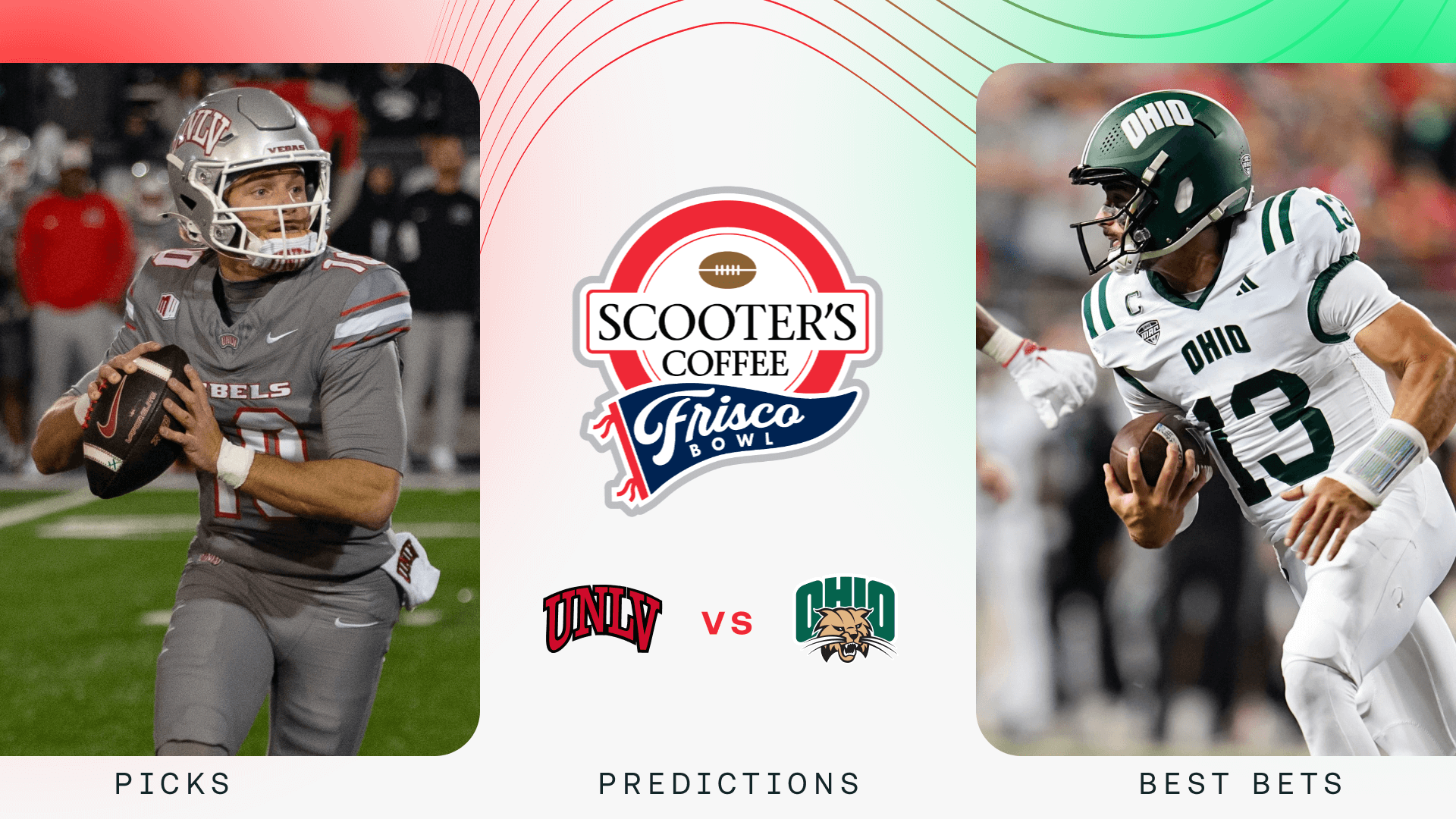 Promo image for UNLV vs. Ohio.
