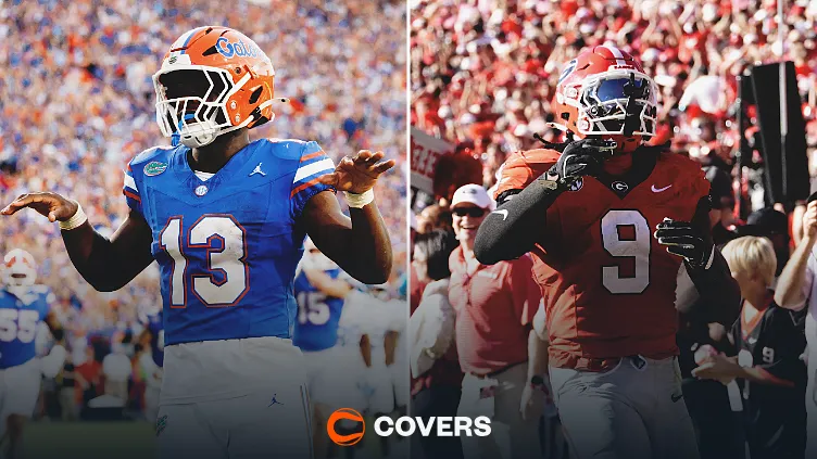 Florida vs Georgia Prediction. Florida's Jadan Baugh (13) leads the Gators against Georgia and Chris Cole (9).