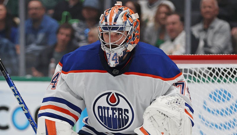 Stuart Skinner Edmonton Oilers NHL