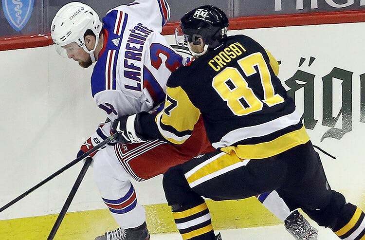 New York Rangers Alexis Lafreniere Pittsburgh Penguins Sidney Crosby NHL