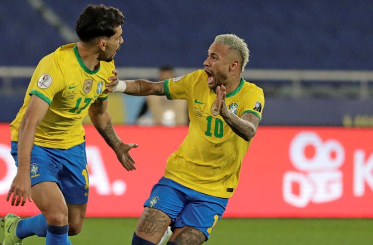 Neymar Brazil national team soccer Copa America 2021