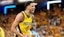 Indiana Pacers guard Tyrese Haliburton (0) reacts after a play.