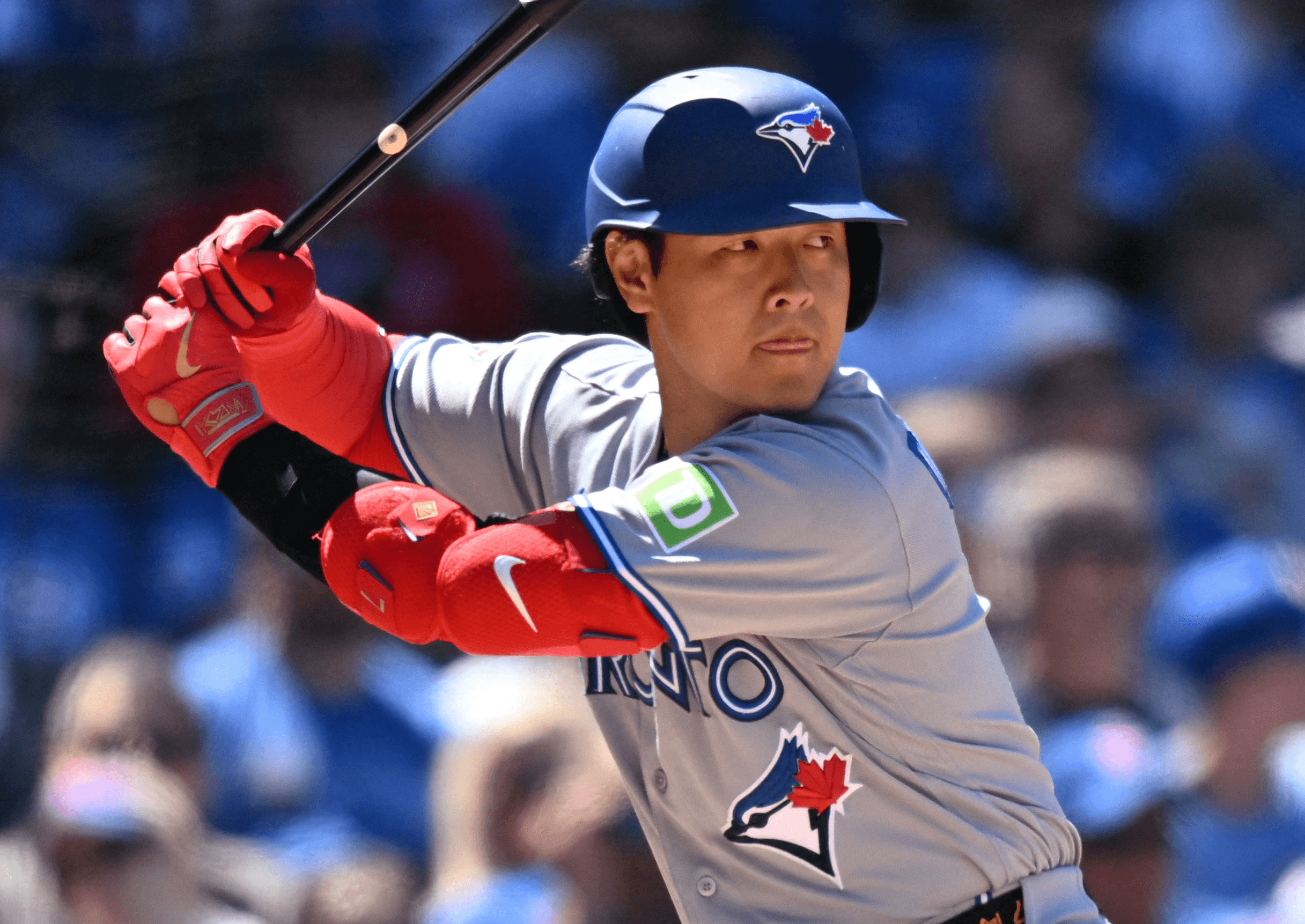 Kazuma Okamoto of the Toronto Blue Jays MLB
