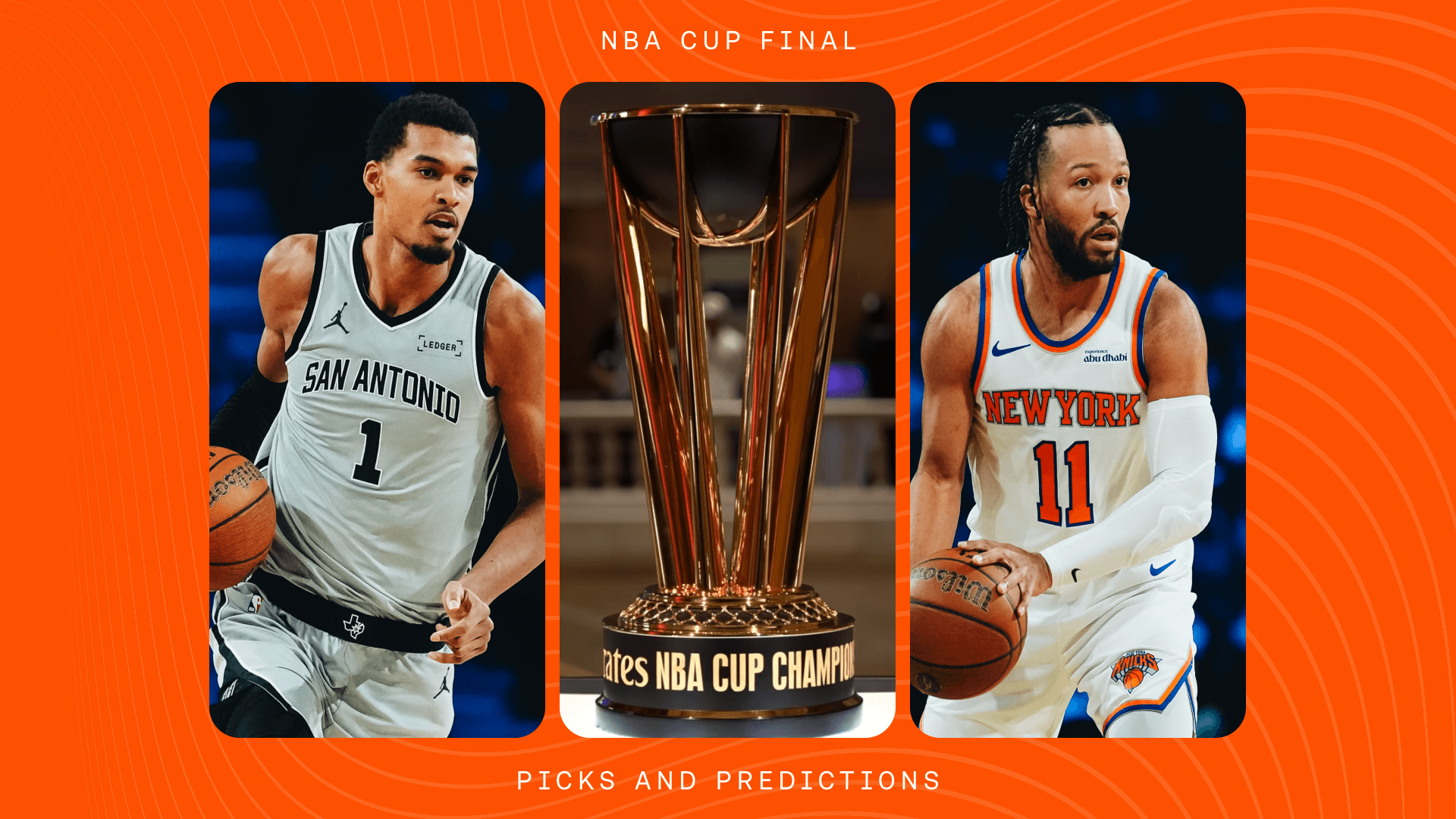 Spurs vs Knicks Prediction, Picks & Best Bets for Tonight’s NBA Cup Final