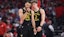 Golden State Warriors guard Stephen Curry (30) and guard Brandin Podziemski (2).