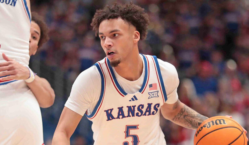 Zeke Mayo Kansas Jayhawks NCAAM