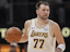 Luka Doncic of the LA Lakers
