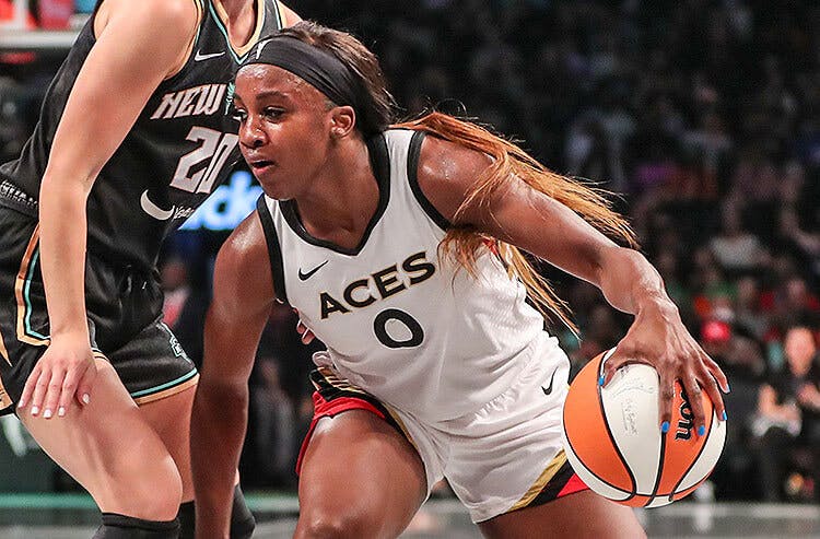 Jackie Young Las Vegas Aces WNBA