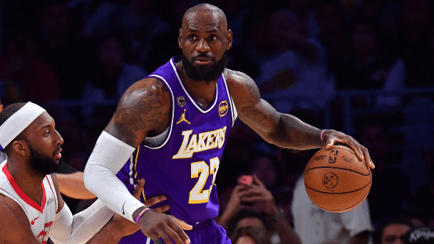 Los Angeles Lakers forward LeBron James NBA