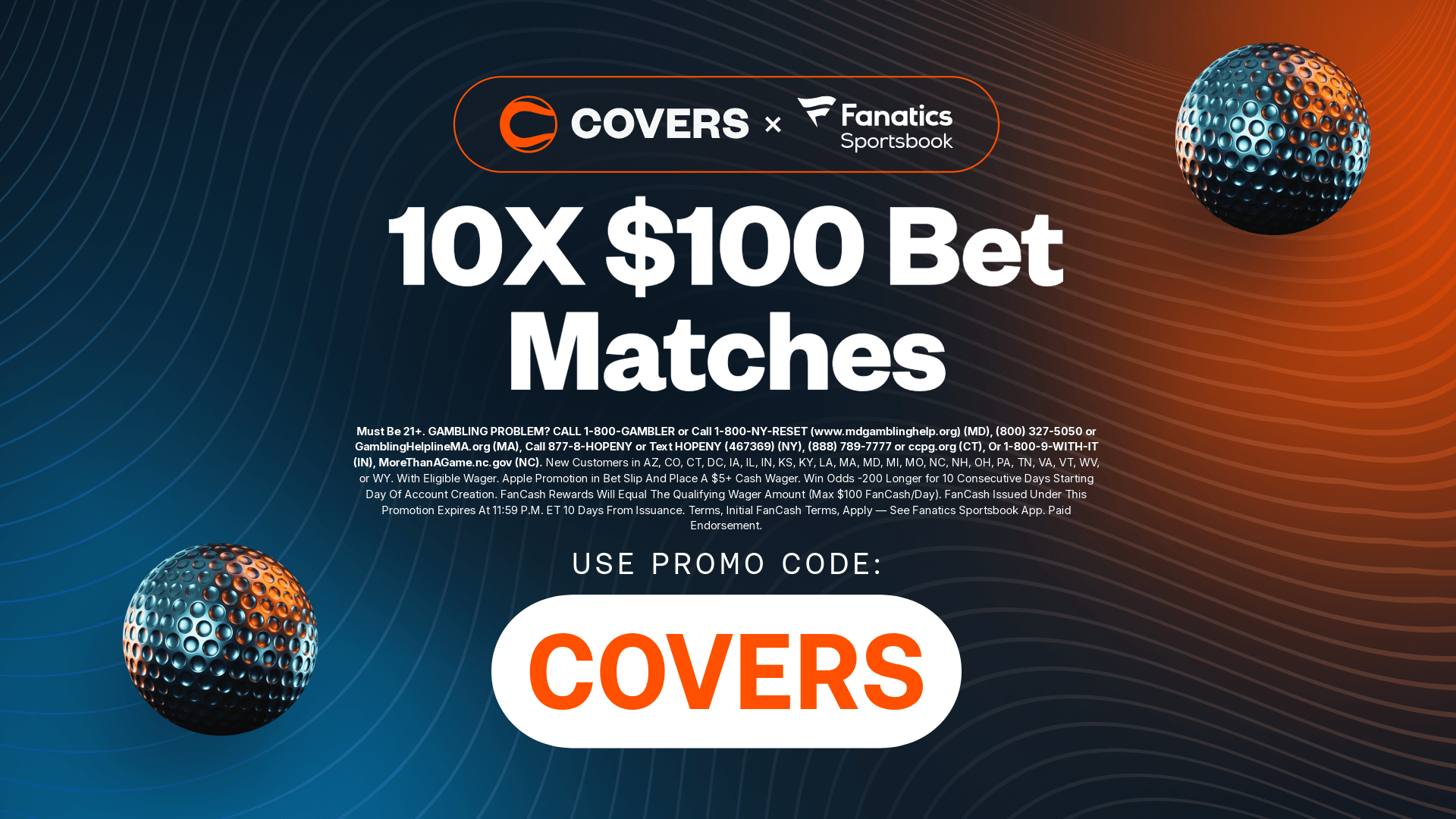 Start claiming FanCash with the Fanatics Sportsbook promo code.