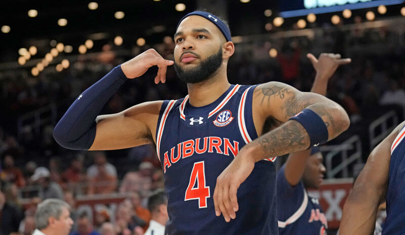 March Madness 2025 Odds: Auburn Favored, Duke Huge Liability as February Begins