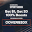 Get 20 100% profit boosts with Caesars Sportsbook promo code COVERS20X for Celtics vs 76ers NBA Cup. Bet $1, get up to $50,000 in boosts!
