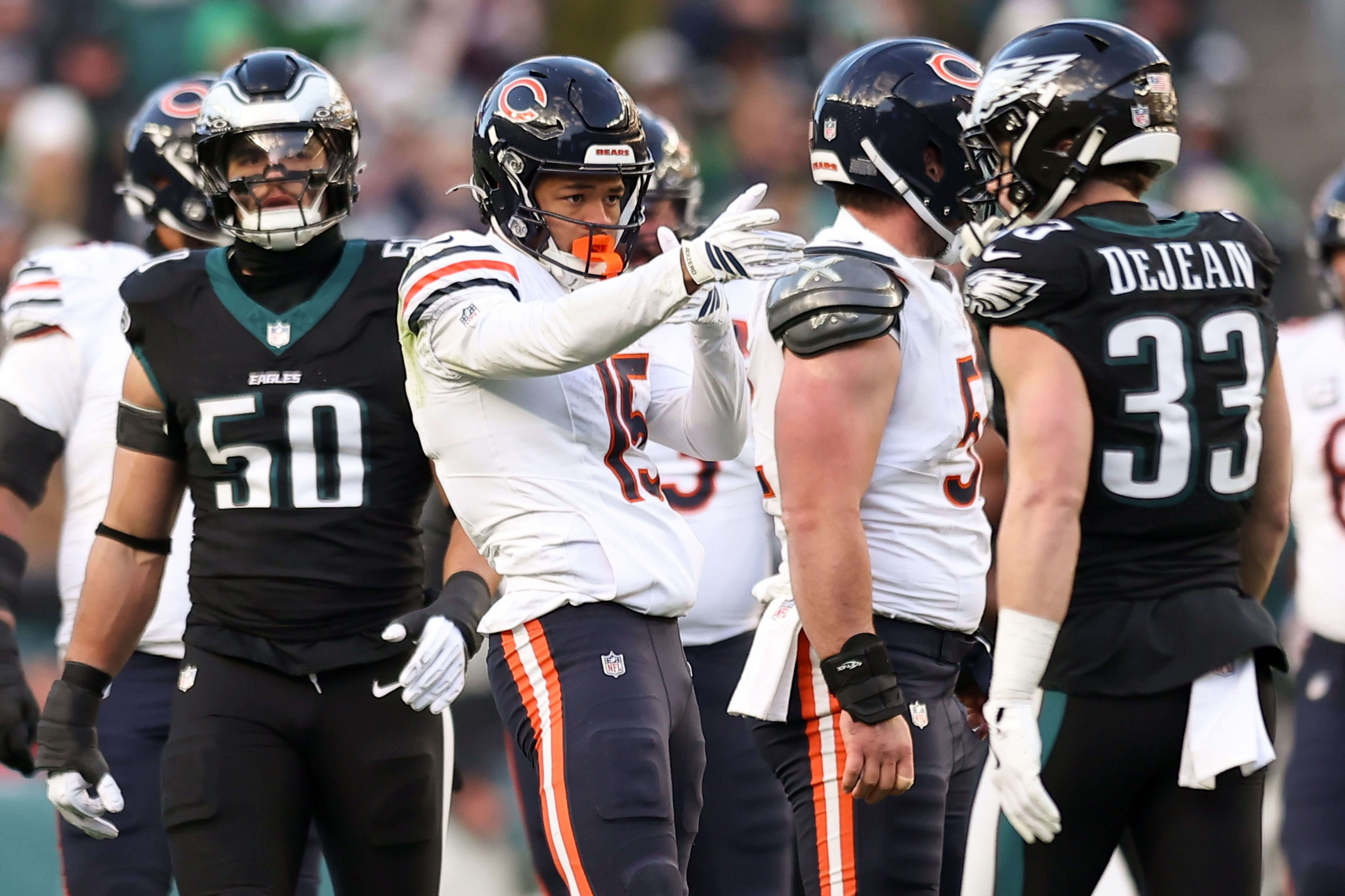 Rome Odunze Chicago Bears NFL Week 1 injuries