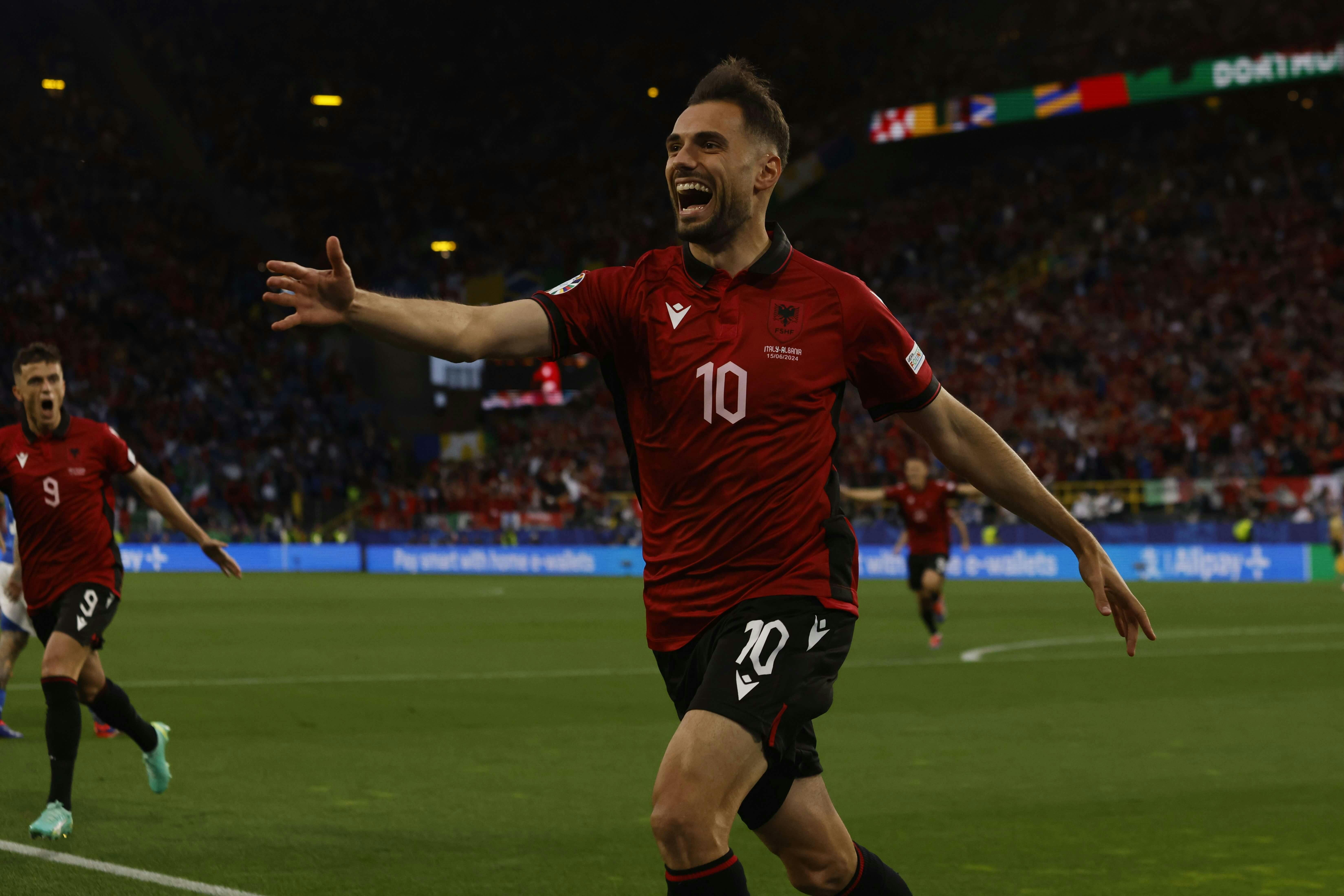 Nedim Bajrami Albania Euro 2024